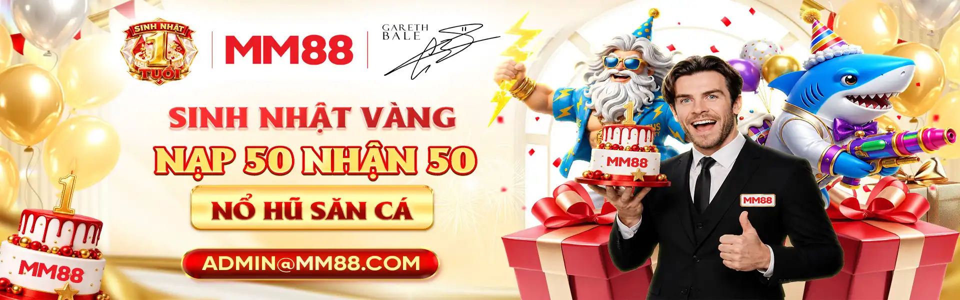 sinh nhật mm88 tặng ưu đãi khủng